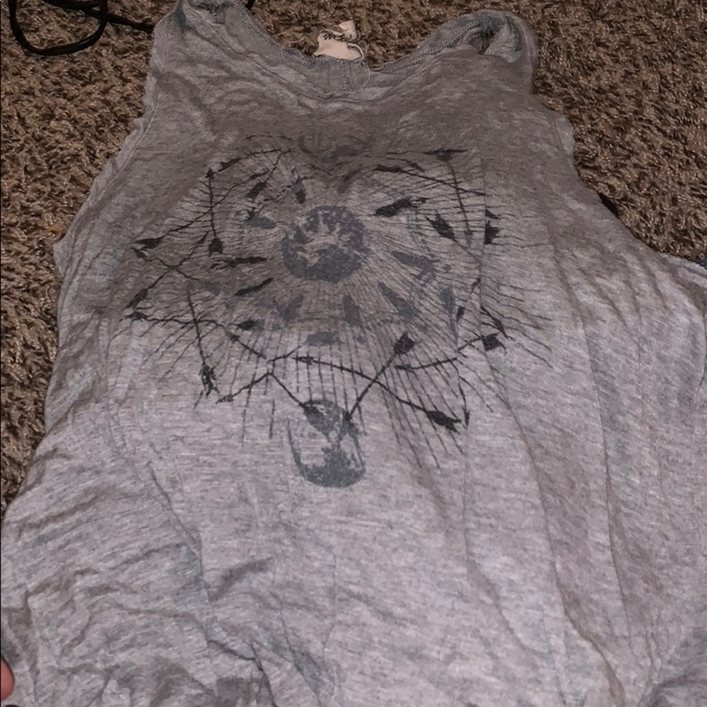 Gray Tank Top